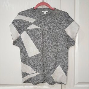Helmut Lang Crewneck Short Sleeve Sweater
